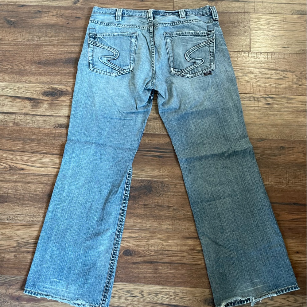 Men’s Silver Grayson Jeans Size 34x32